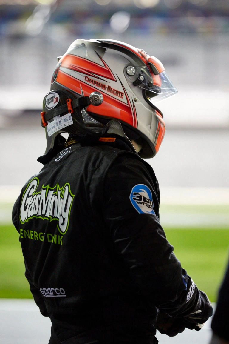 Chapman Ducote racing driver portrait